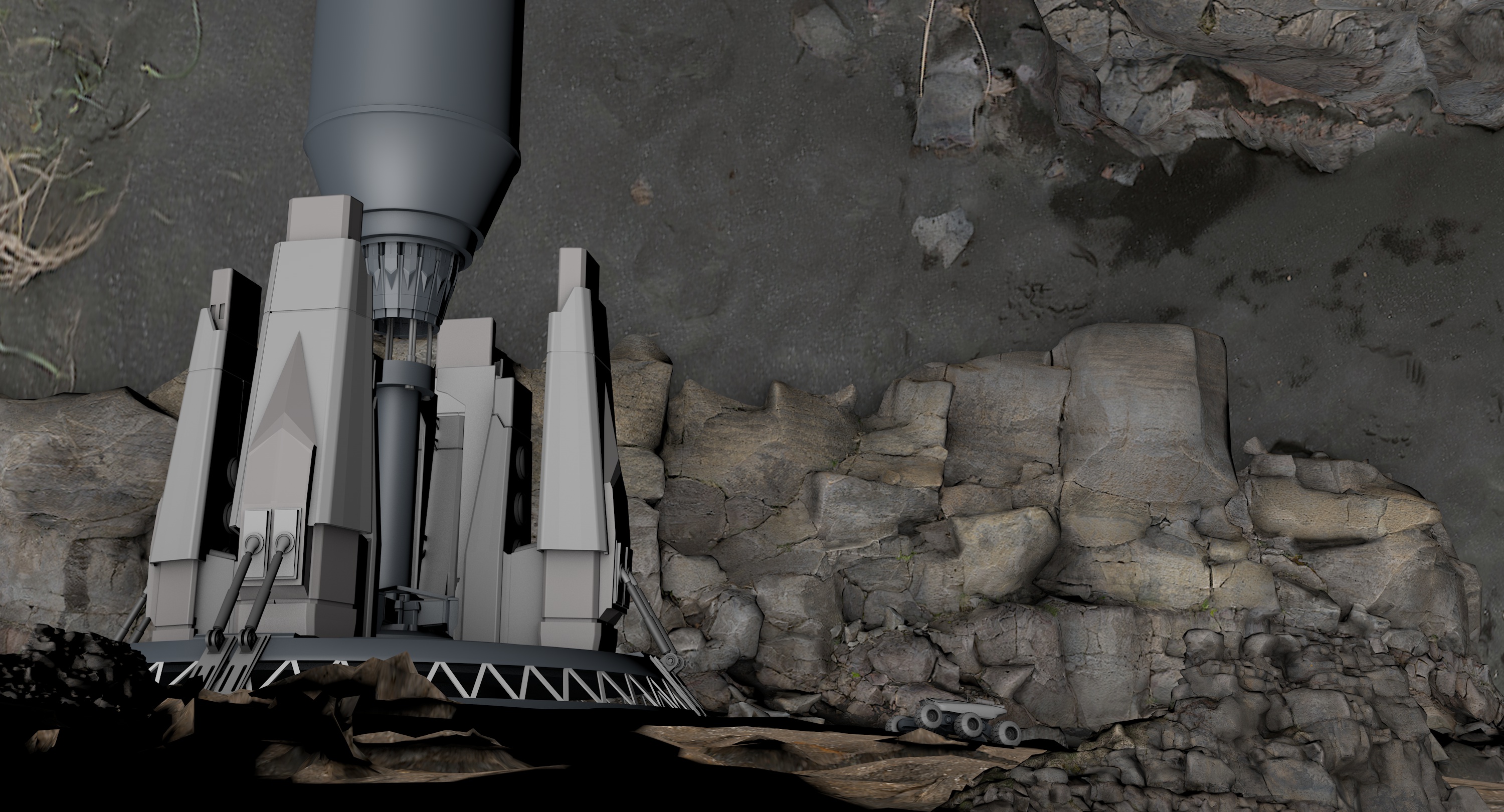 3D diffuse pass